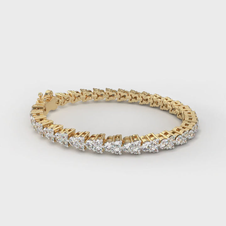 Eternal Line Diamond Tennis Bracelet