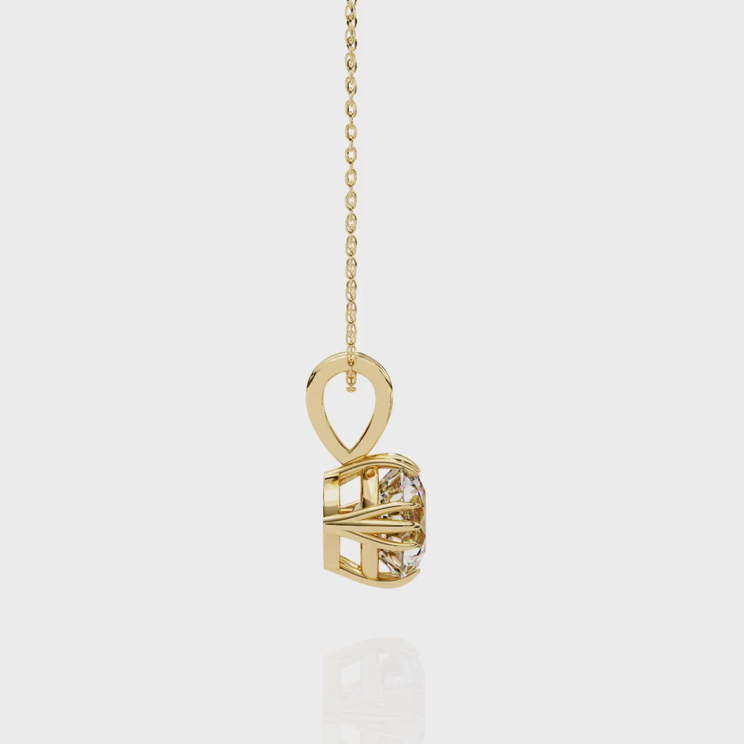 Halo Round Sparkle Pendant